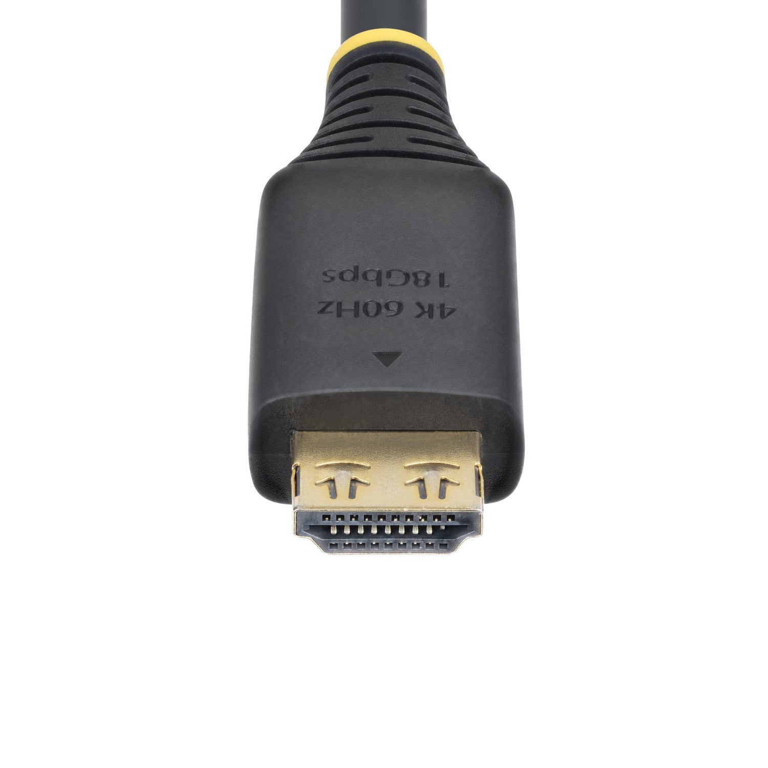 StarTech.com Cavo HDMI ad alta velocità da 5 m con connettori a presa salda, 4K 60 Hz/1440p 144 Hz, HDR10/HDCP 2.2/ARC, 18 Gbps, cavo HDMI UHD per TV/monitor/display, rivestimento in TPE