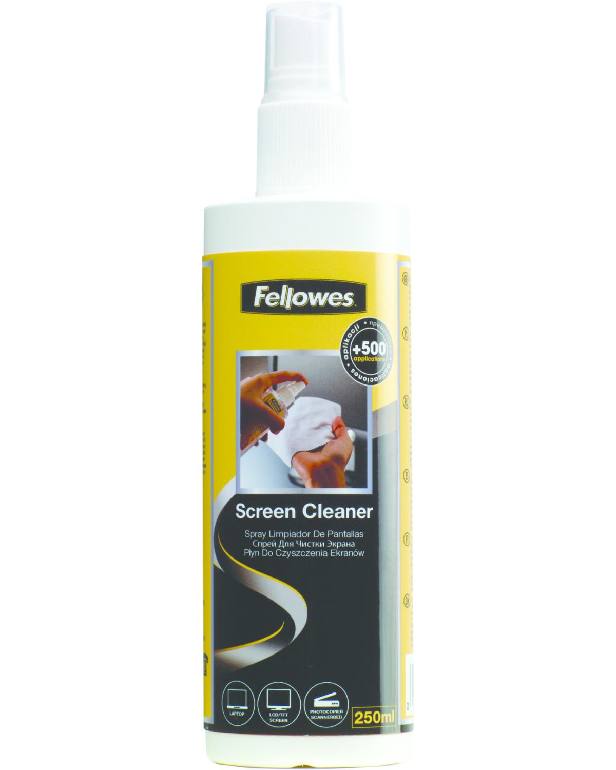 Fellowes 9971806 kit per la pulizia LCD/TFT/Plasma Spray per la pulizia dell'apparecchiatura 250 ml
