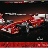 LEGO Icons Ferrari F2004 e Michael Schumacher 11375 Set da Costruzione 735 Pezzi per Adulti