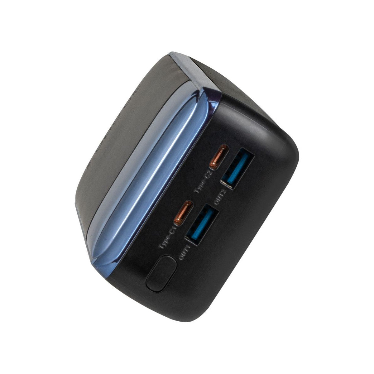 Rivacase VA1080 batteria portatile Polimeri di litio (LiPo) 30000 mAh Nero, Blu