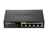 D-Link DES-1005P Non gestito L2 Fast Ethernet (10/100) Supporto Power over Ethernet (PoE) Nero