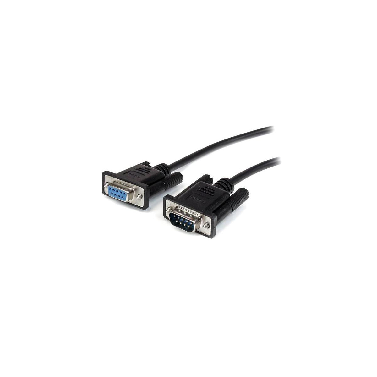 StarTech.com Cavo seriale diretto RS232 DB9 nero 2m - M/F