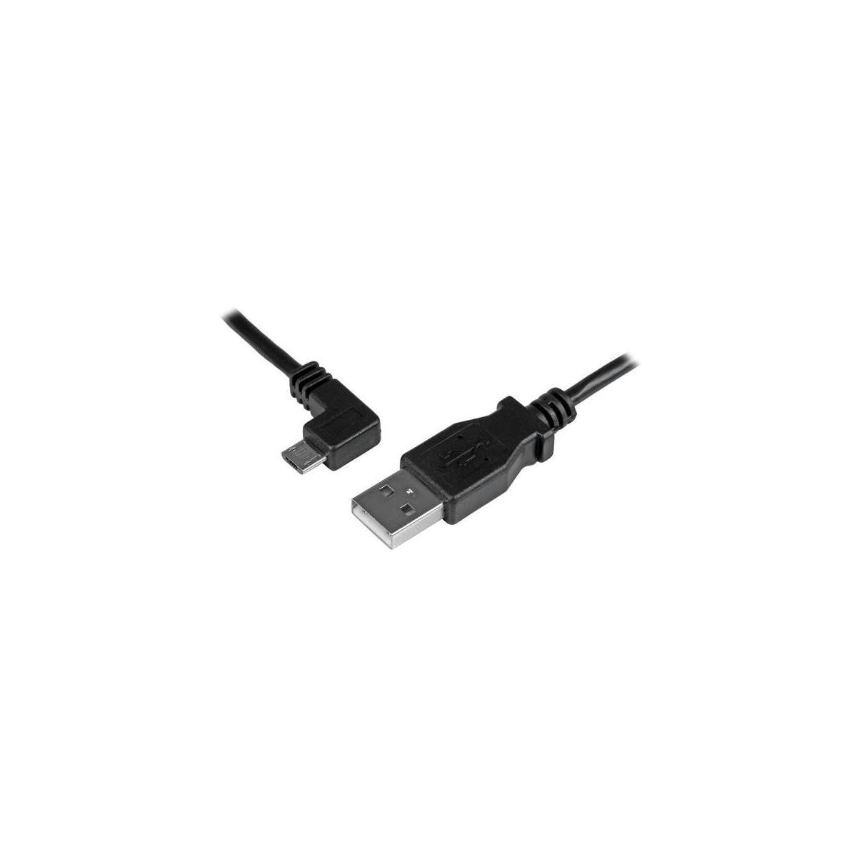 StarTech.com Cavo Micro-USB da Ricarica e Sincronizzazione angolato sinistra da 0,5m