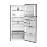 Whirlpool WHD2 6552 X4E Frigorifero doppia porta a libera installazione, Dual no frost, 78cm, Classe E, Pearl Inox, 37 dbA, h 187cm