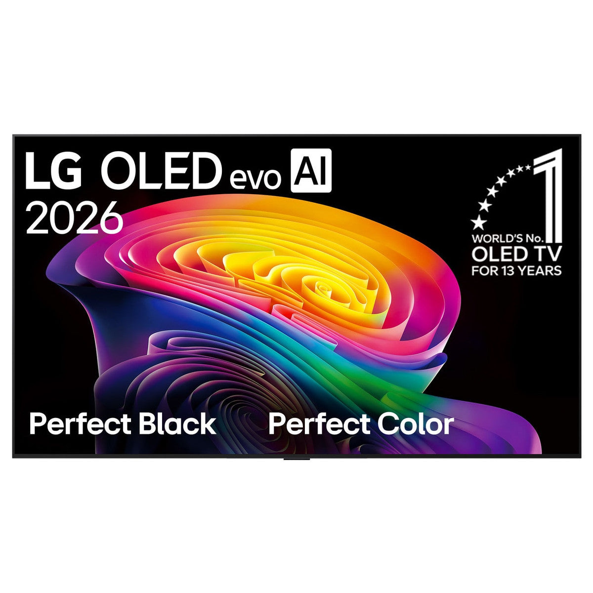 LG OLED evo AI OLED55C61LA TV 139,7 cm (55") 4K Ultra HD Smart TV Wi-Fi Nero