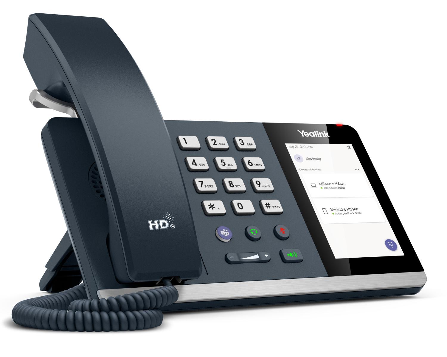 Yealink MP50 Telefono per Microsoft Teams con Usb Grigio