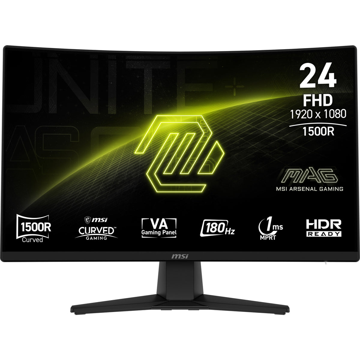 MSI MAG 242C Monitor PC 59,9 cm (23.6 pollici) 1920 x 1080 Pixel Full HD LCD Nero