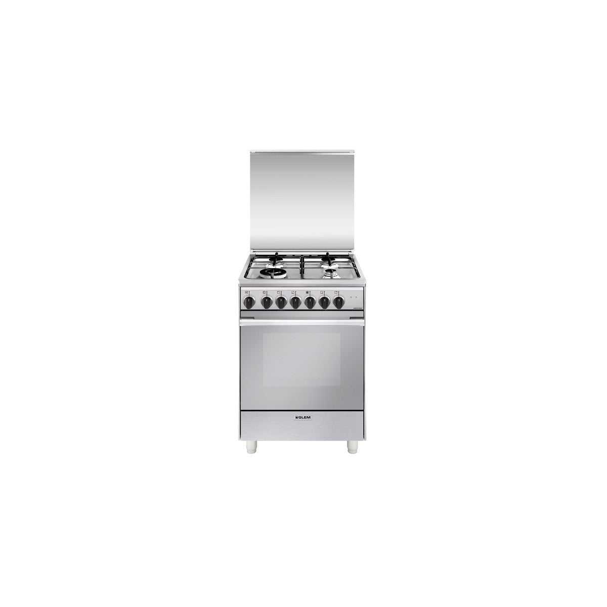 Glem Gas U664MI cucina Elettrico Acciaio inox