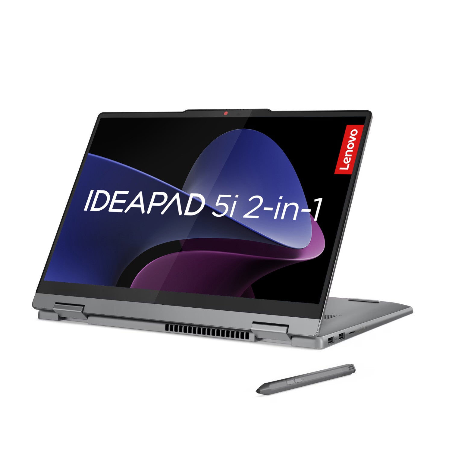 Lenovo IdeaPad Notebook 5 2-in-1 Display 14.0'' WUXGA (1920x1200) Touch Processore INTEL CORE i5-13420h Memoria RAM 8GB Memoria SSD 512GB Scheda grafica Integrata Sistema Operativo WINDOWS 11 HOME LUNA_GREY Caricatore NON incluso
