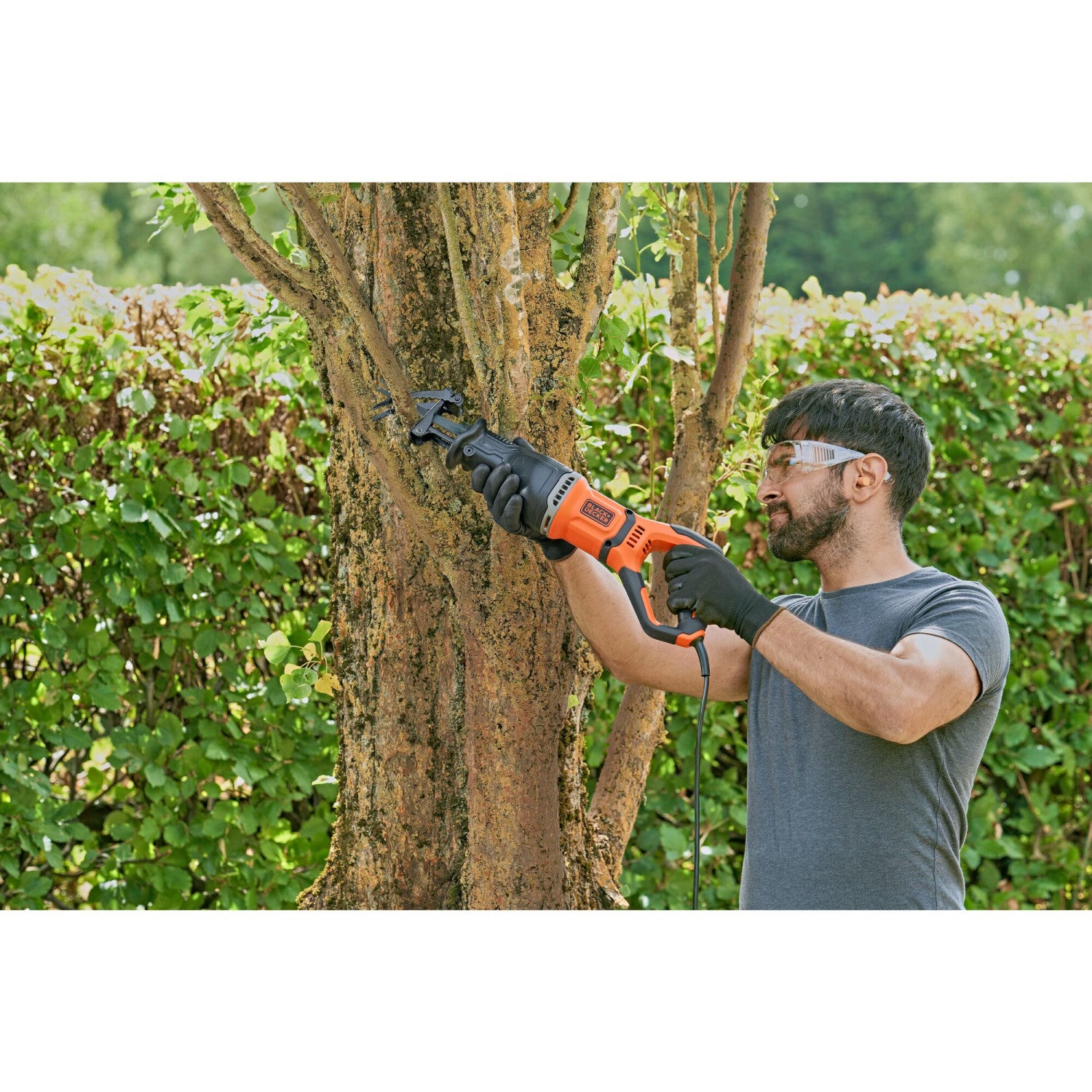 Black e Decker BES301-QS Sega alternativa 2800 spm 750 W Nero Arancione