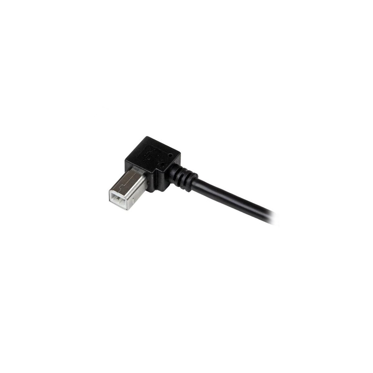 StarTech.com Cavo USB 2.0 A a B con angolare destro da 1 m - M/M