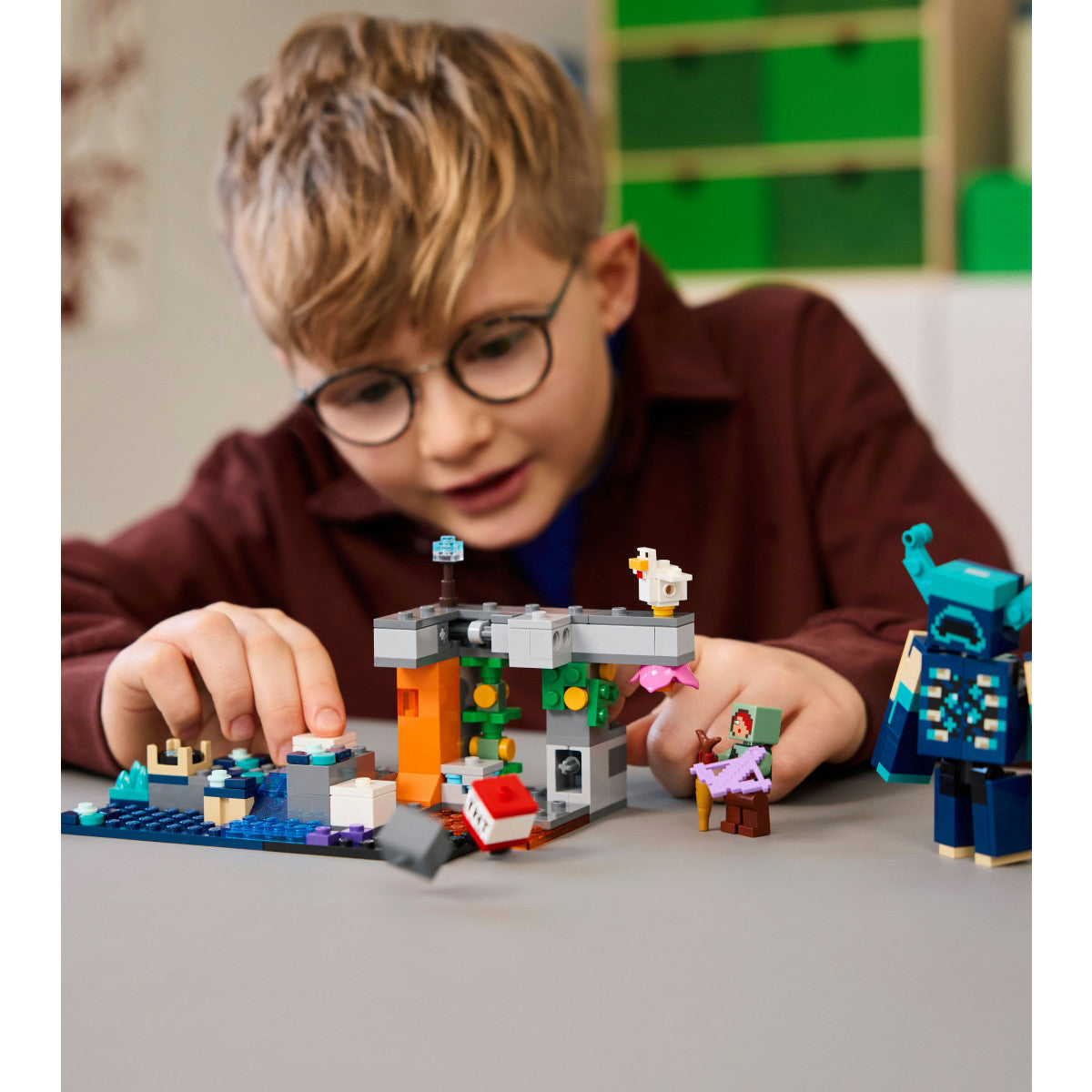 LEGO Minecraft L'Incontro con il Sorvegliante 21274 Set Costruzioni 238 Pezzi 7