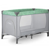 Momi Lettino Da Viaggio Belove 3 In 1 Con Materassino E Borsa, 0-36 Mesi, Max 15 Kg, 125x65x78 Cm, Verde