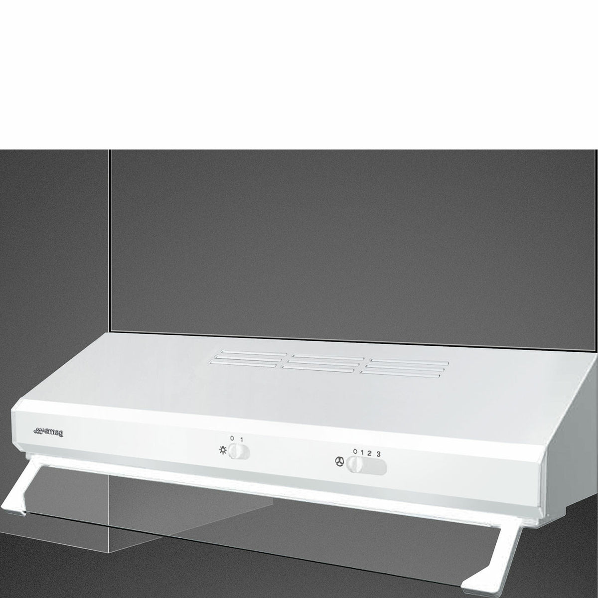 Smeg KSEC61BE3 cappa aspirante Incassato Bianco 305 m³/h