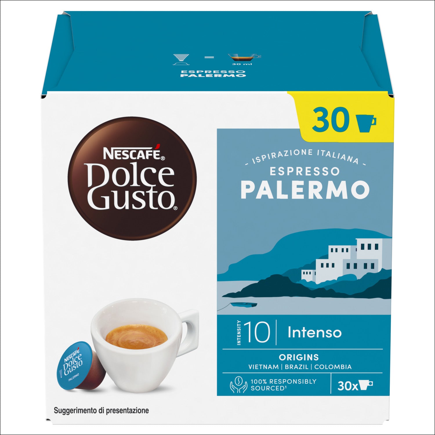 Nescafé Dolce Gusto Caffè Espresso Palermo 30 Capsule
