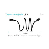 i-tec USB-C Charging Cable 1.8m