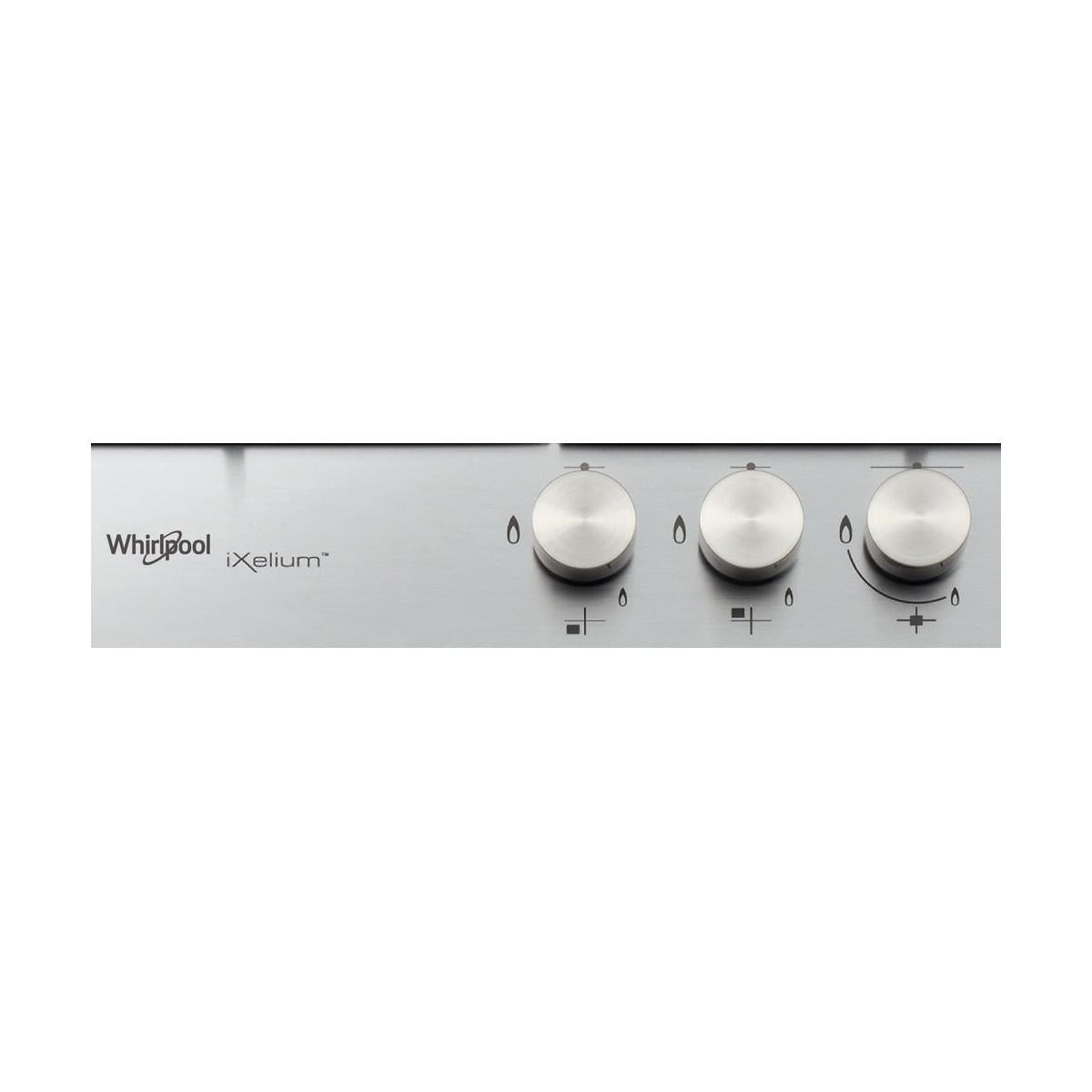 Whirlpool GMR 7522/IXL Piano Cottura Acciaio Da Incasso Gas 5 Fornelli