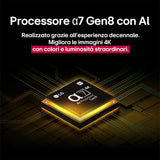 LG NanoCell AI 55NANO81A6A TV Serie NANO81 55 pollici 4K, α7 Gen8, HDR10, 20W, 3 HDMI con Game Optimizer, Smart TV WebOS 25