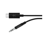 Belkin RockStar 3.5mm Audio Cable with USB-C Connector cavo audio USB C Nero
