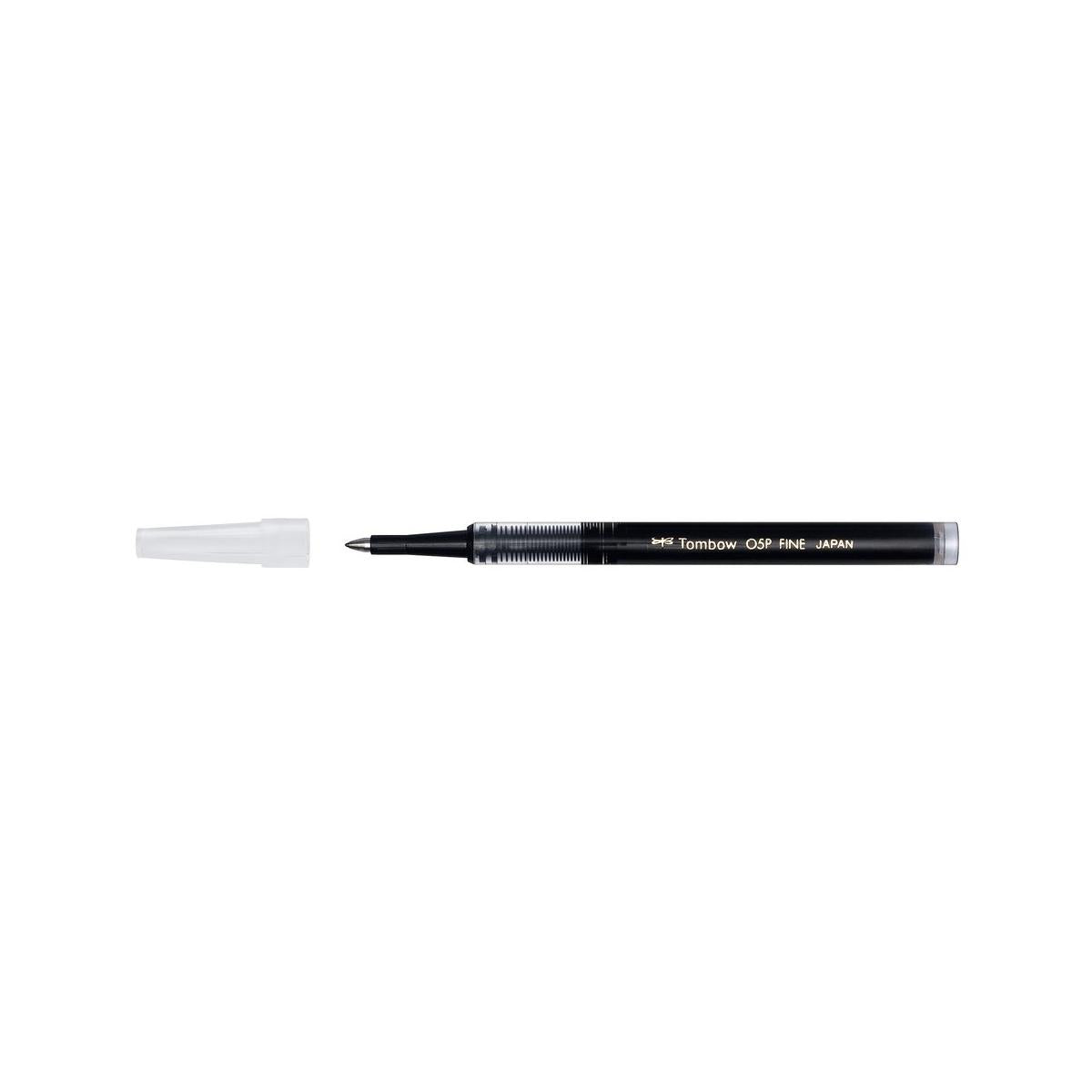 Tombow Refill roller 0.5 mm Medio Nero 12 pz