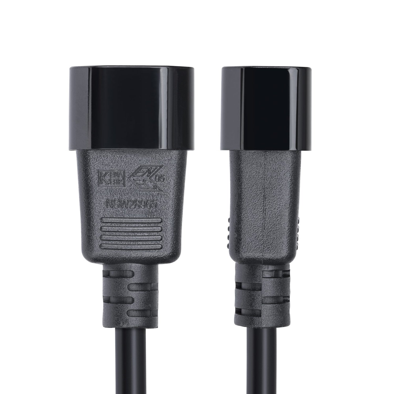 StarTech.com Cavo Prolunga di Alimentazione da 4,5m, Cavo di Alimentazione da C14 a C13 per PDU, 10A 250V, 14AWG, Prolunga Elettrica AC Certificata KEMA-KEUR