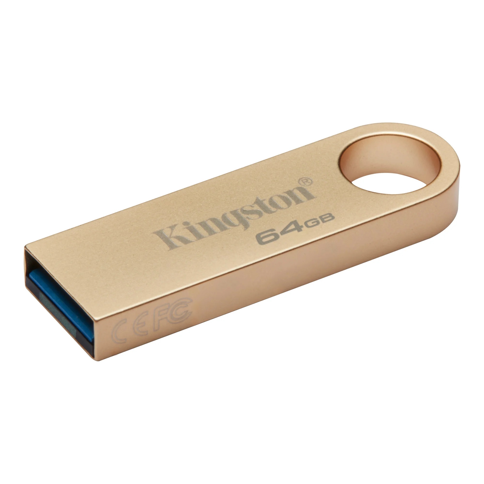 Kingston Technology DataTraveler 64GB 220MB/s Drive USB 3.2 Gen 1 in Metallo SE9 G3 Oro
