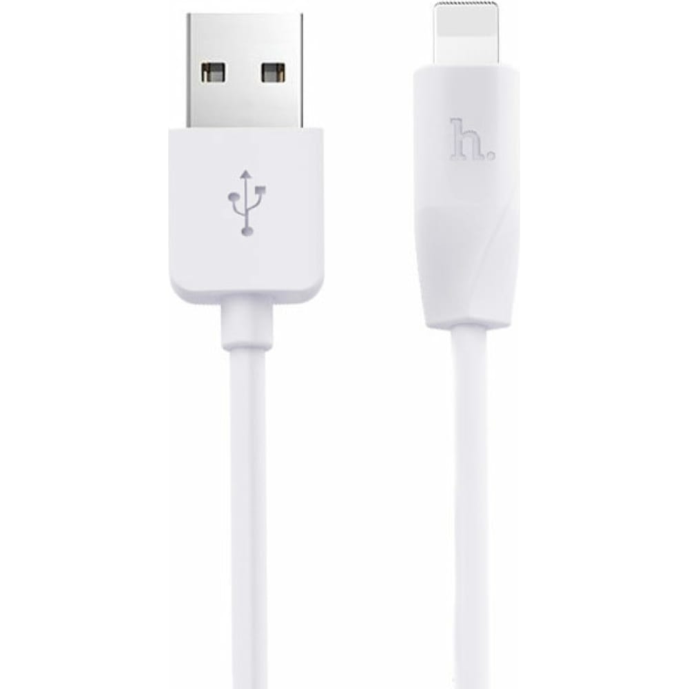 HOCO Cavo Dati Fast X1 USB Tipo A  Lightning 1m 2.4A per iPhone Bianco Gratified