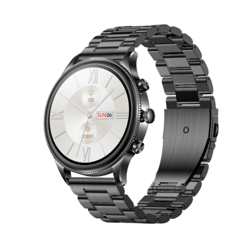 Smartwatch SGS SWCSMTTLKBKAL SMART TALK con Funzione Chiamata Alluminio Black