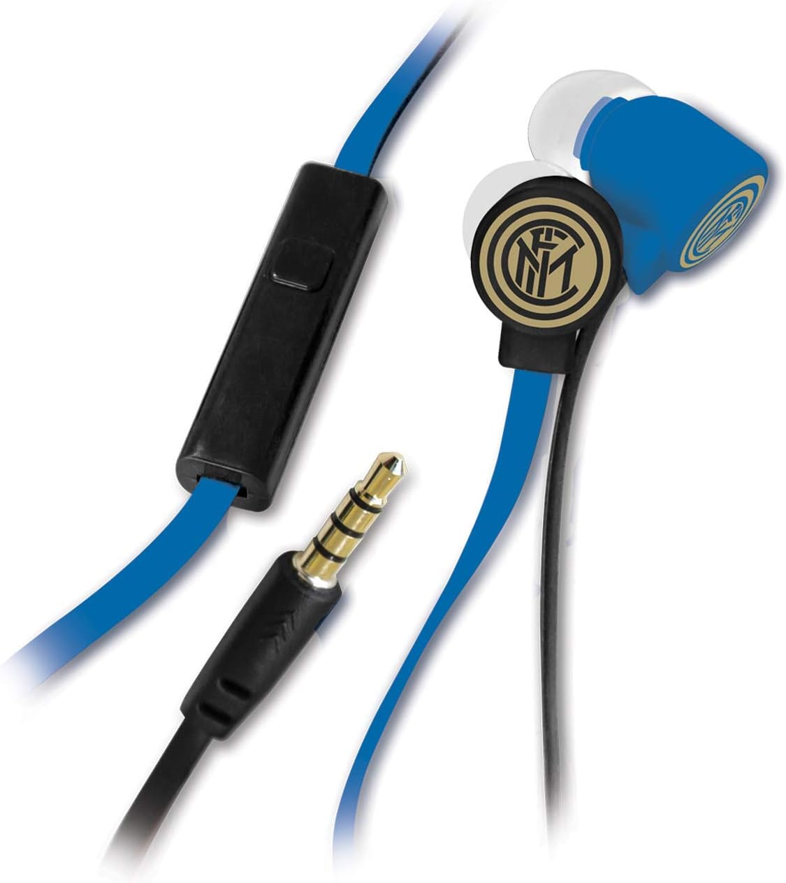 Techmade TM-YL-IP001-INT Auricolari Cablato In-ear Musica e Chiamate Nero Blu