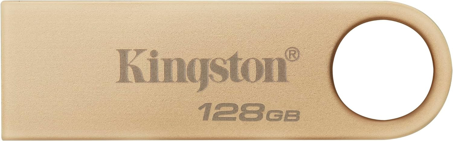 Kingston Technology DataTraveler 128GB 220MB/s Drive USB 3.2 Gen 1 in Metallo SE9 G3 Oro