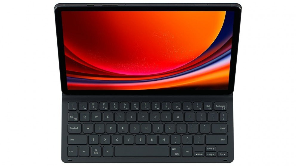 Samsung EF-DX810UBEGWW Book Cover Keyboard Slim per Galaxy Tab S9+ Nero