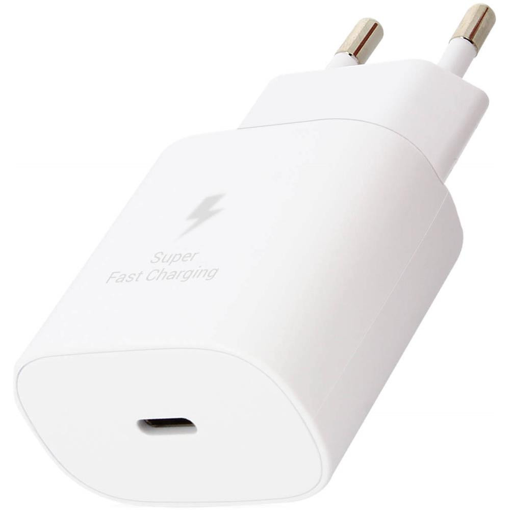 Samsung Caricabatterie Usb-c Power Delivery 25W EP-TA800EWE Bianco in Bulk