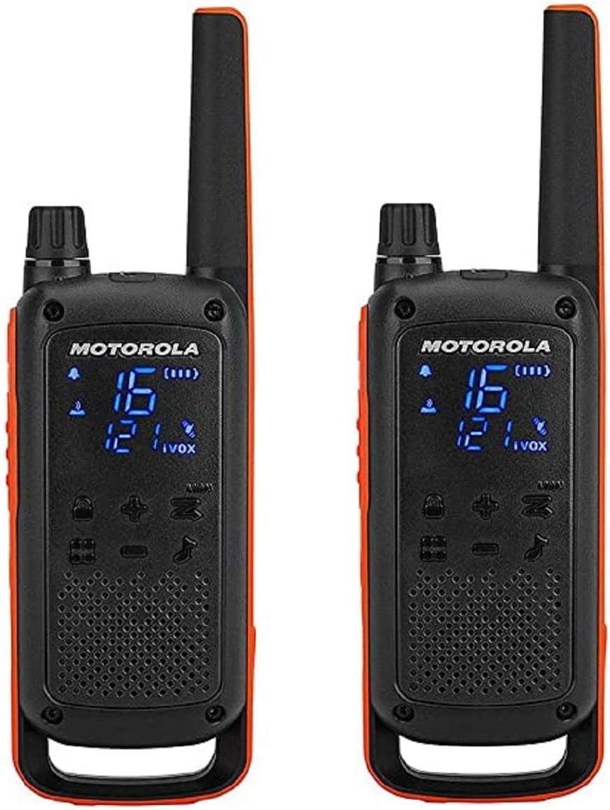 Motorola Talkabout T82 ricetrasmittente 16 canali 446 - 446.2 MHz Nero, Arancione