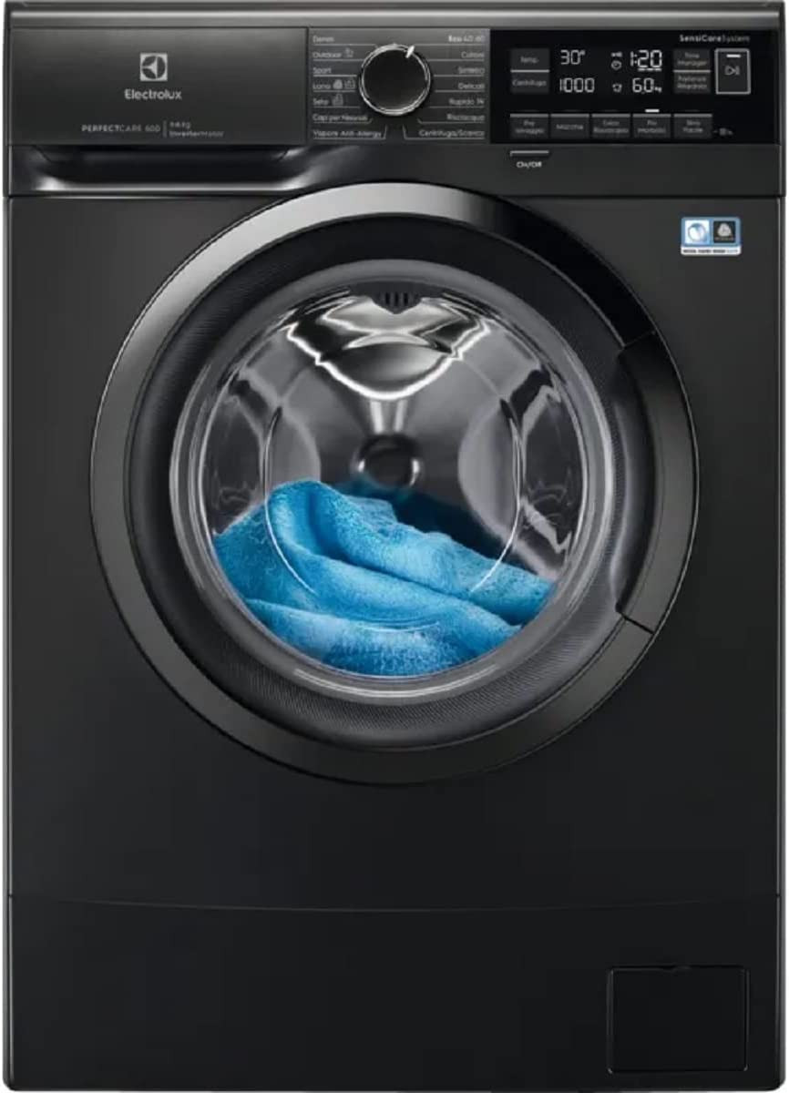 Electrolux EW6SBLACK lavatrice Caricamento frontale 6 kg 951 Giri/min C Argento