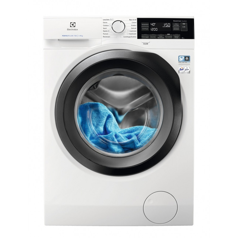 Electrolux EW7F3G94 lavatrice Caricamento frontale 9 kg 1351 Giri/min A Bianco