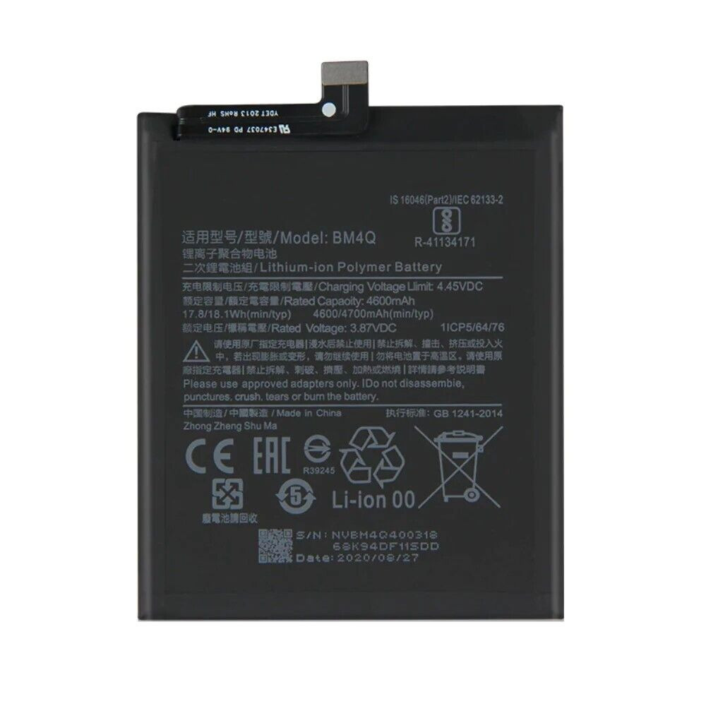 Batteria Compatibile per Xiaomi Redmi K30 Pro K30 Pro K30 Pro 5G Foco F2 Pro Modello BM4Q