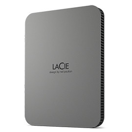 LaCie Mobile Drive Secure disco rigido esterno 2000 GB Grigio