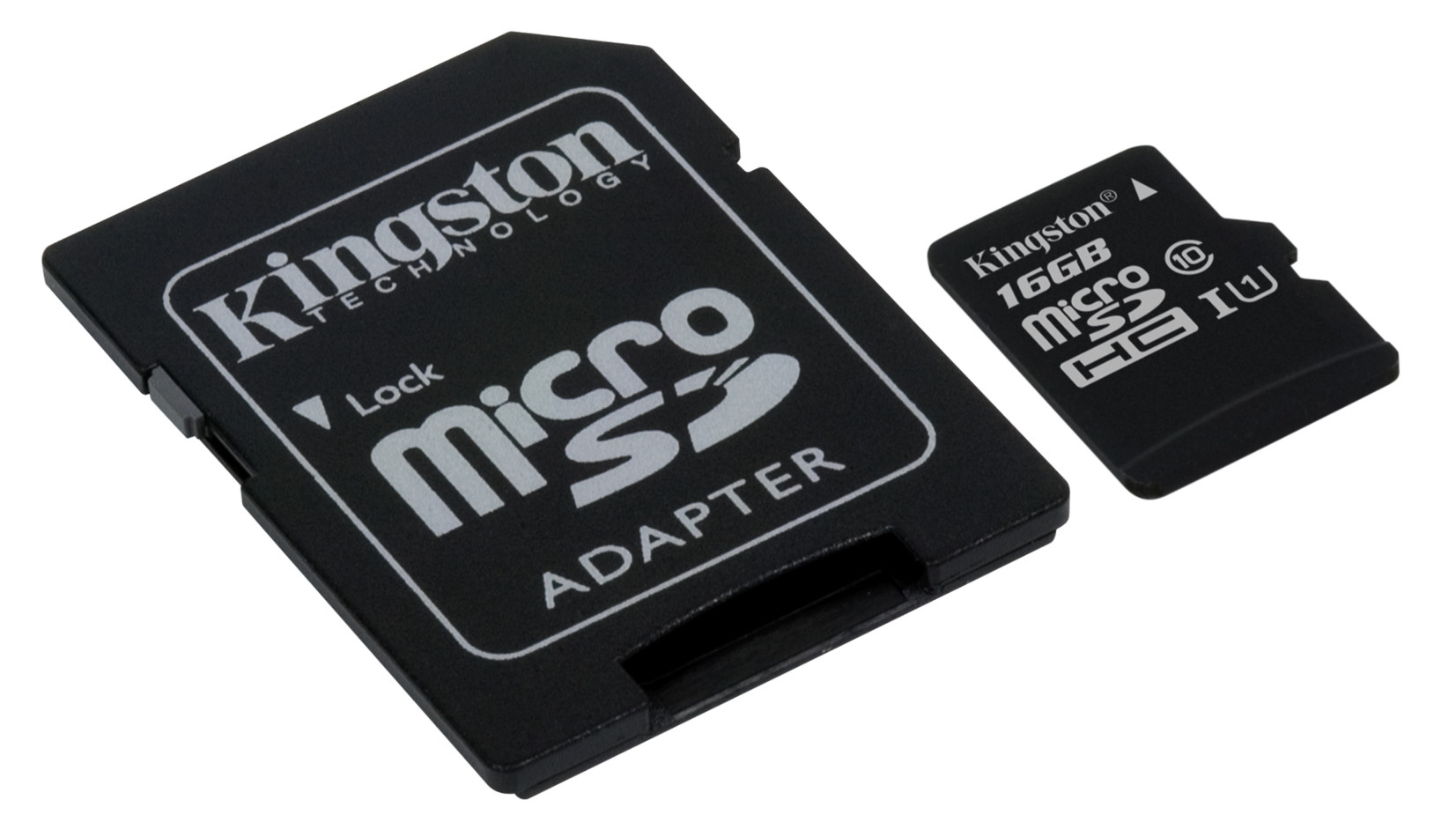 Kingston Technology microSDHC Scheda di Memoria Class 10 UHS-I Card 16GB Classe 10