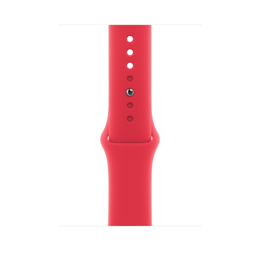 Apple MT3X3ZM/A Cinturino Sport Red per Apple Watch 45 mm M/L Rosso