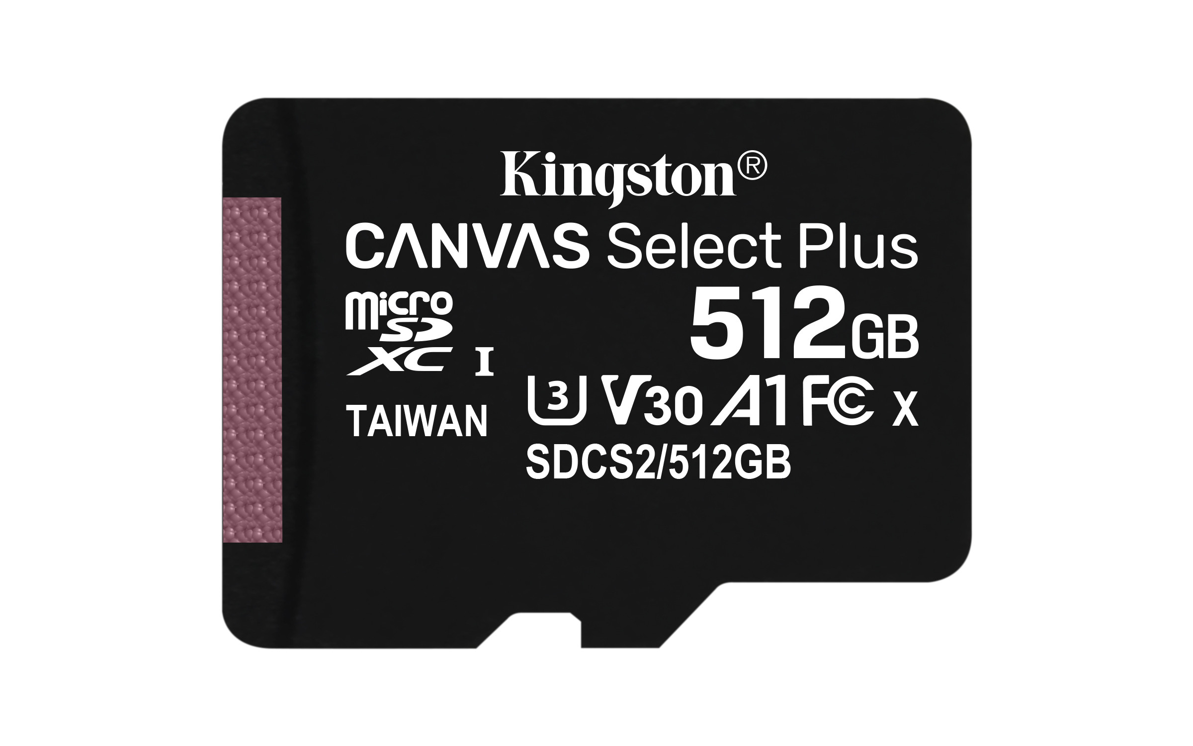 DataTraveler Kingston SDCS2/512GB Technology Canvas Select Plus 512 GB SDXC UHS-I Classe 10