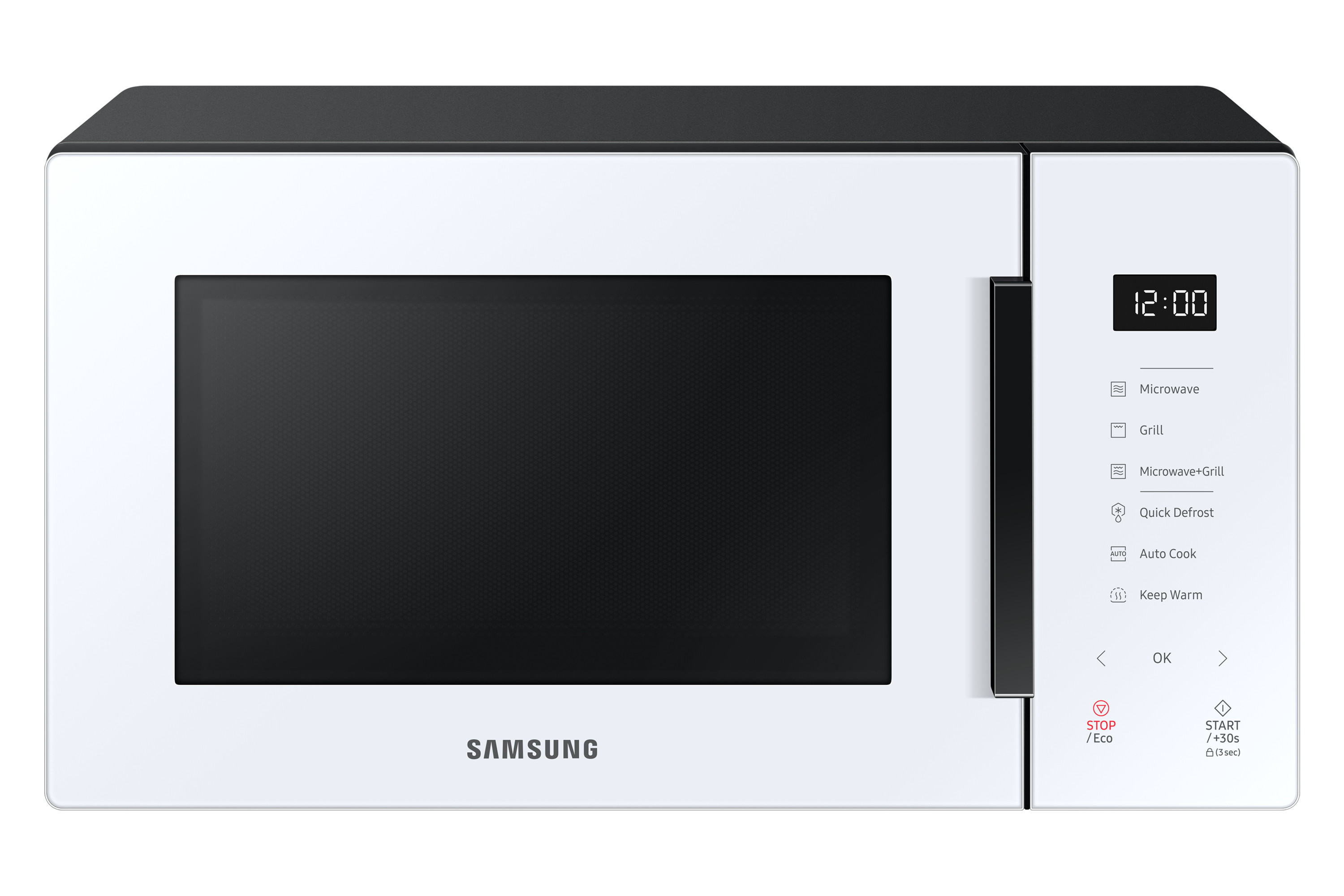 Forno a Microonde Samsung MG23T5018AW/ET con Grill Libera Installazione 800  W Bianco - Forni a Microonde - Piccoli Elettrodomestici