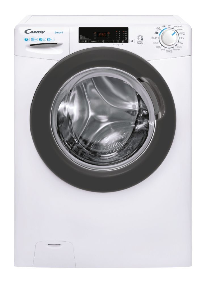 Candy Smart CSS4127TRE/1-11 lavatrice Caricamento frontale 7 kg 1200 Giri/min Bianco