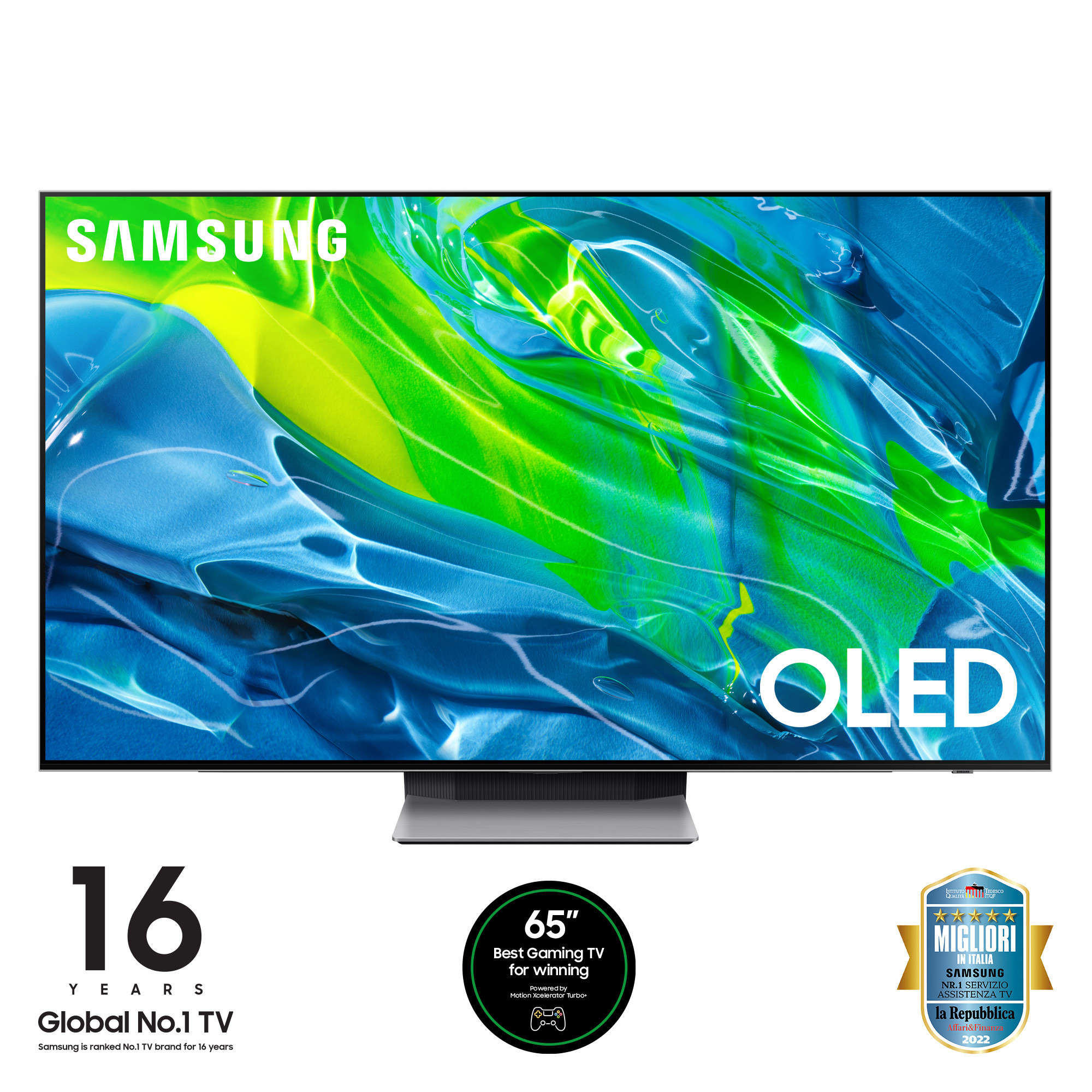 Tv Smart Samsung Series 9 QE65S95B OLED 4K Schermo da 65 Pollici WiFi  Eclipse Silver 2022 - Home Video e Tv - Elettronica