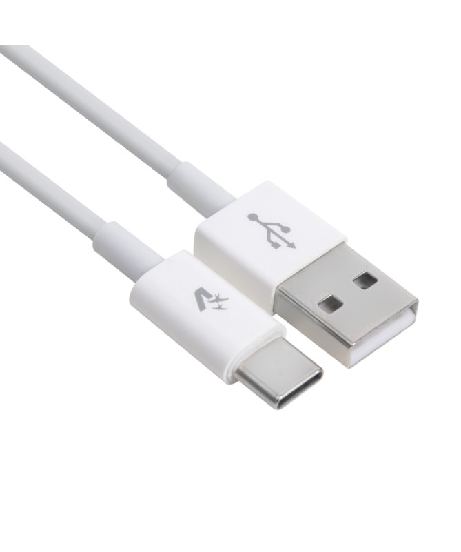 Vultech SM-T113WH Cavo USB To Type-C Per Smartphone 1 m TPE Bianco