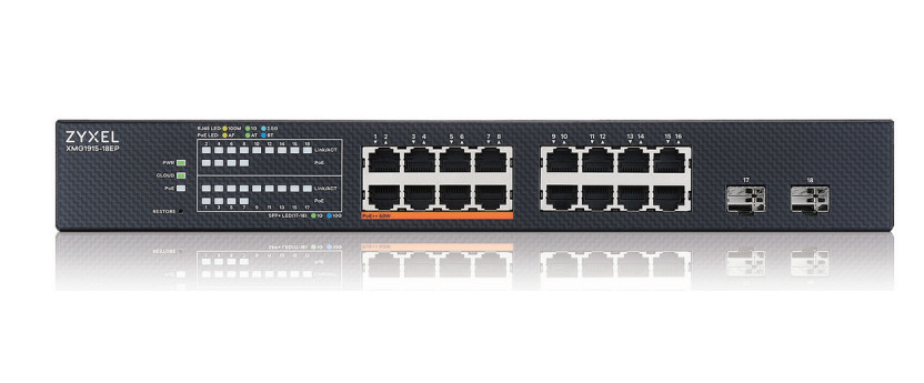 Zyxel XMG1915-18EP Switch di Rete Gestito L2 2.5G Ethernet Supporto Power over Ethernet