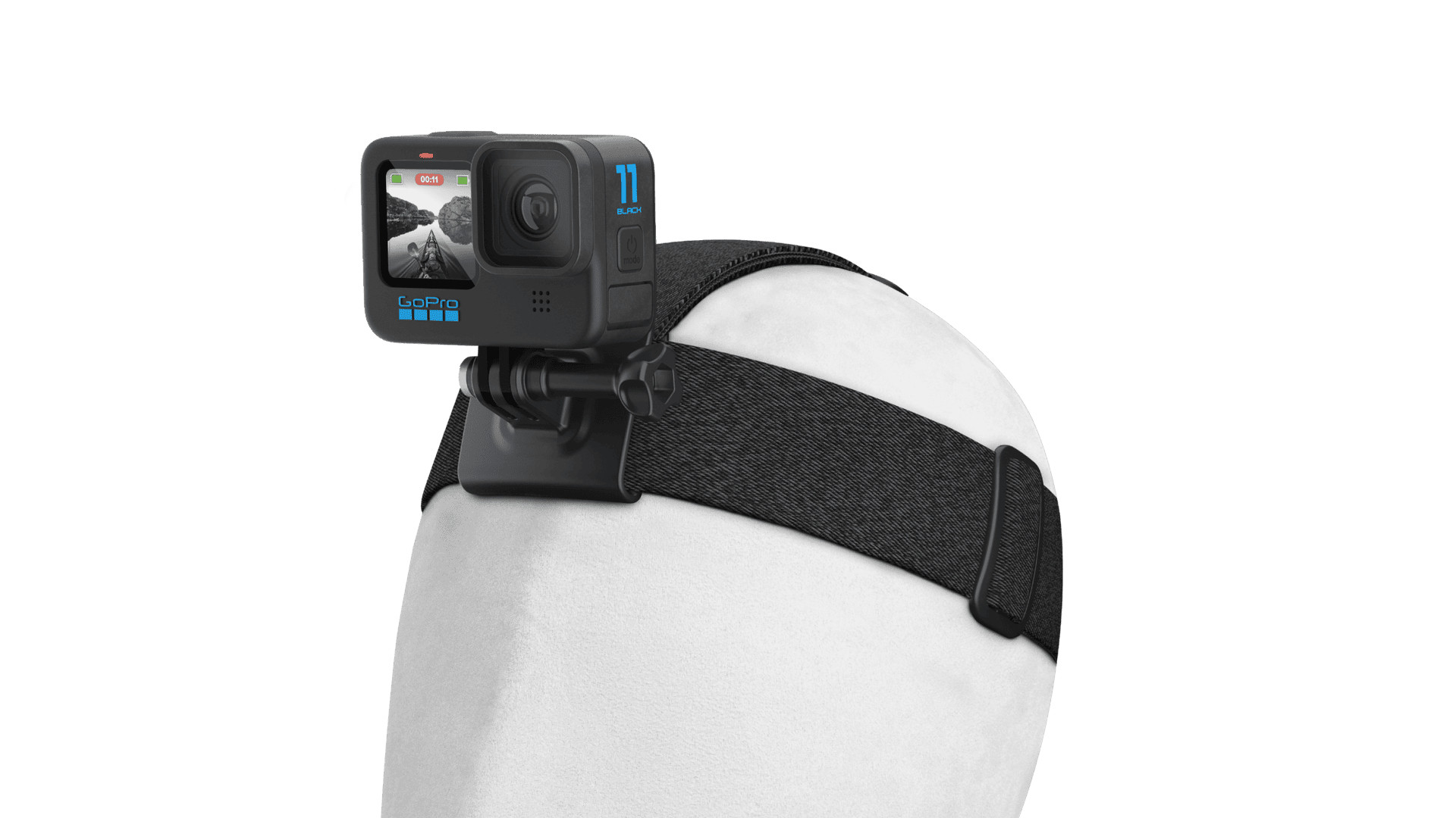 Gopro ACHOM-002 Supporto Fascia per la Testa Action Sports Camera Accessory Camera Mount Nero
