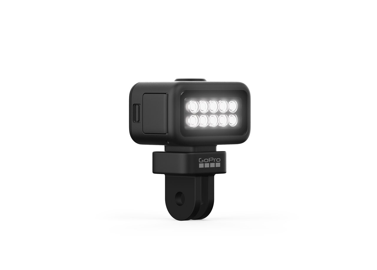 GoPro illuminazione a LED adattatore a due guide e cavo USB-C Impermeabile