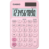 Casio SL-310UC-PK calcolatrice Tasca Calcolatrice di base Rosa