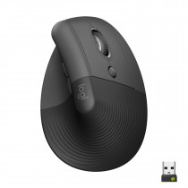 Logitech Lift mouse Mano destra RF senza fili + Bluetooth Ottico 4000 DPI