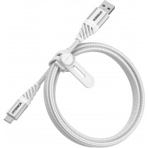 OtterBox Cavo Premium Intrecciato USB-A a USB-C per Smartphone Tablet 1M Bianco